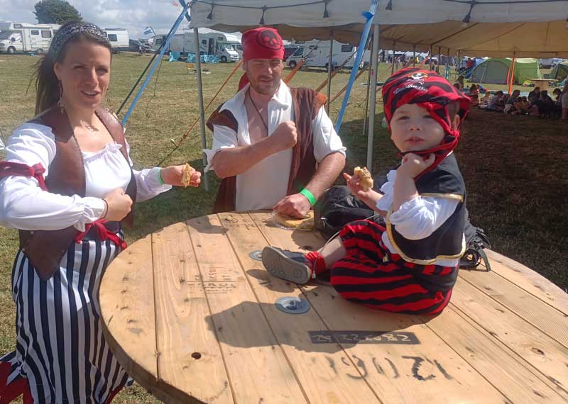 Wild Festivals fancy dress family